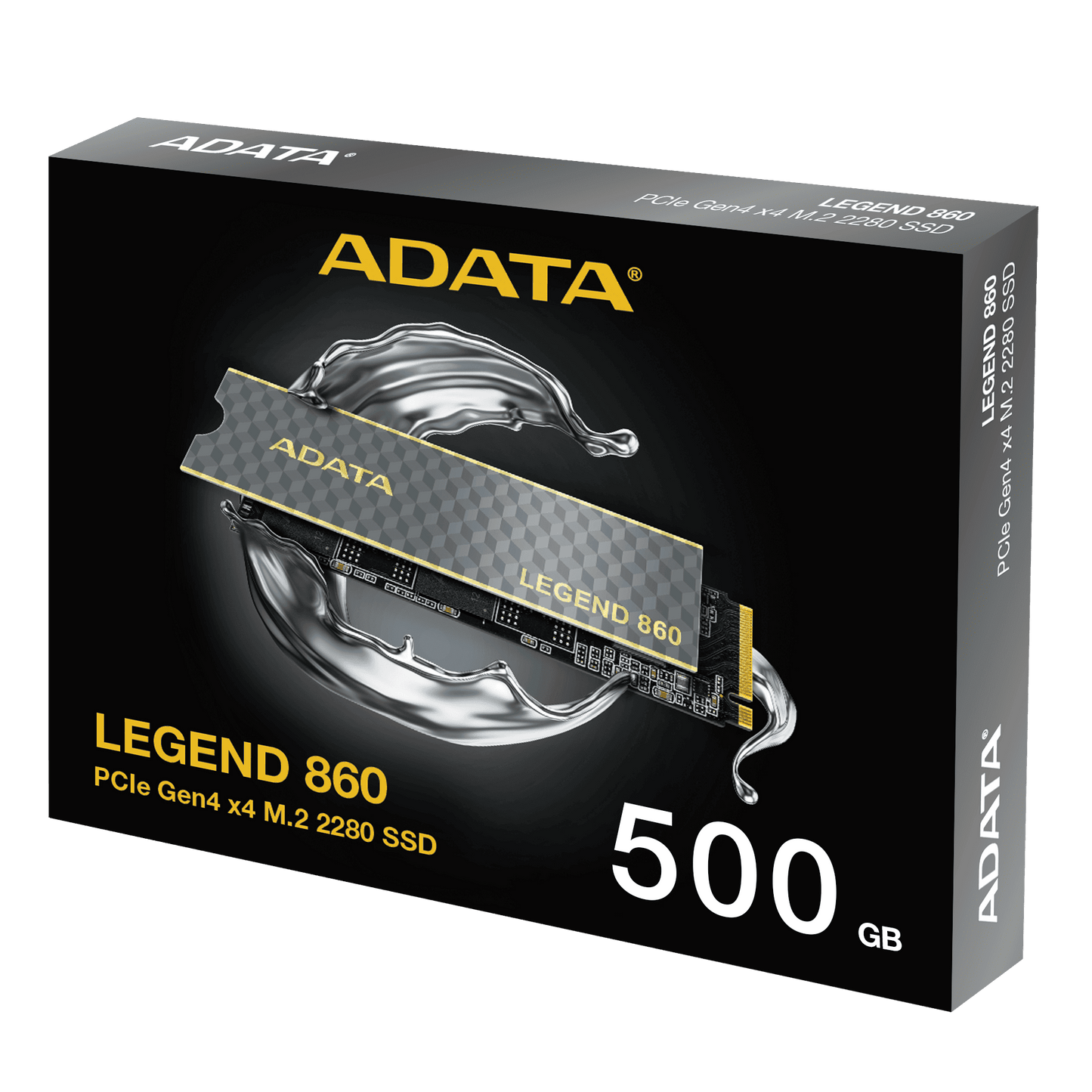 ADATA LEGEND 860 500GB package