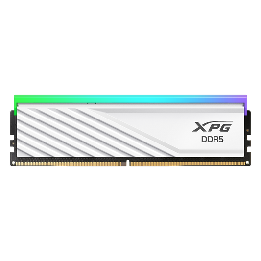 XPG LANCER BLADE RGB DDR5 white front view