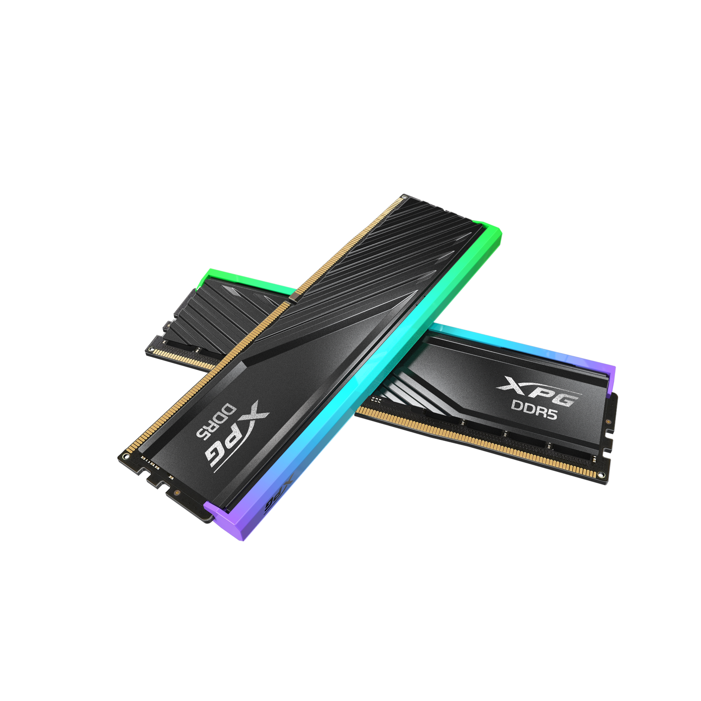 XPG LANCER BLADE RGB DDR5 black side view