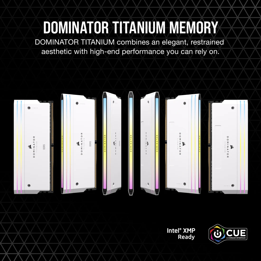 CORSAIR DOMINATOR TITANIUM RGB 32GB White alternate view