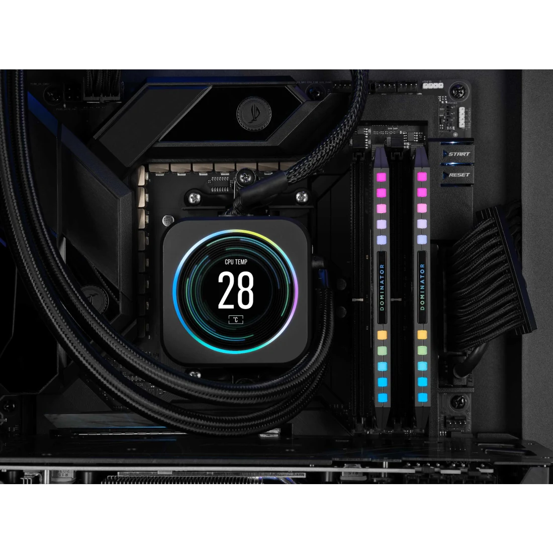 CORSAIR DOMINATOR PLATINUM RGB 32GB Grey AMD alternate view