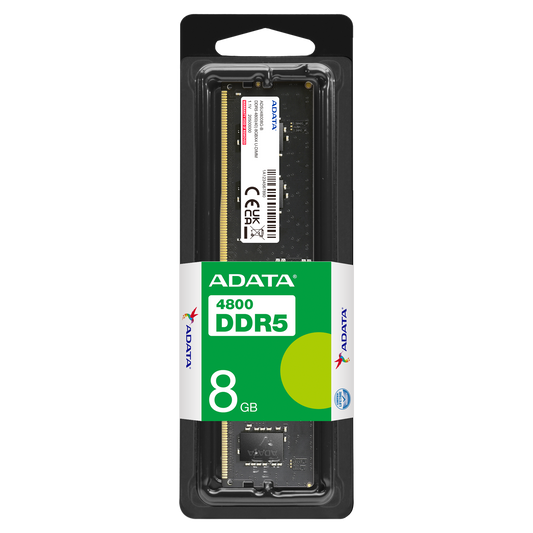 ADATA DDR5-4800 U-DIMM 8GB package