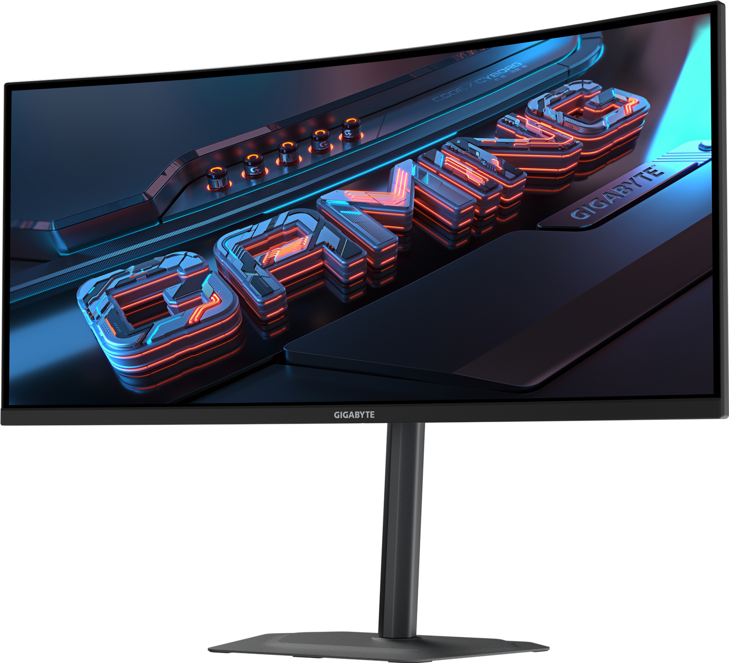 GIGABYTE G34WQC2 monitor alternate view