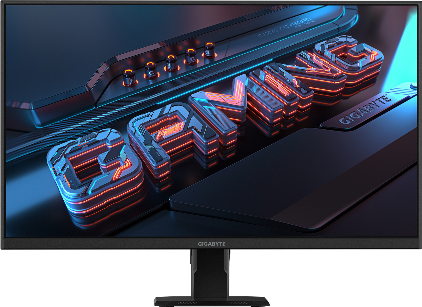 GIGABYTE GS27FA monitor rear view