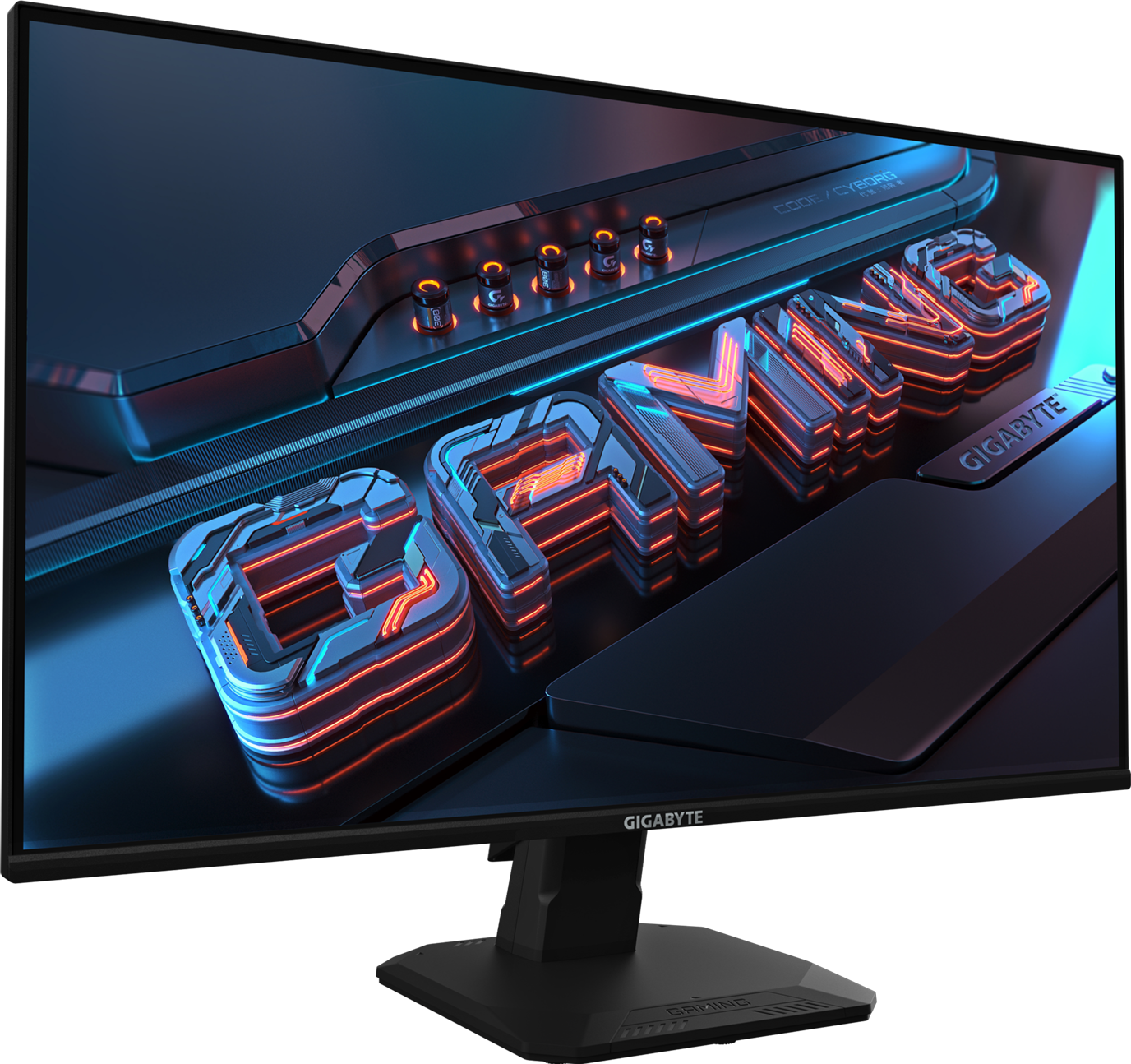 GIGABYTE GS25F2 monitor rear view