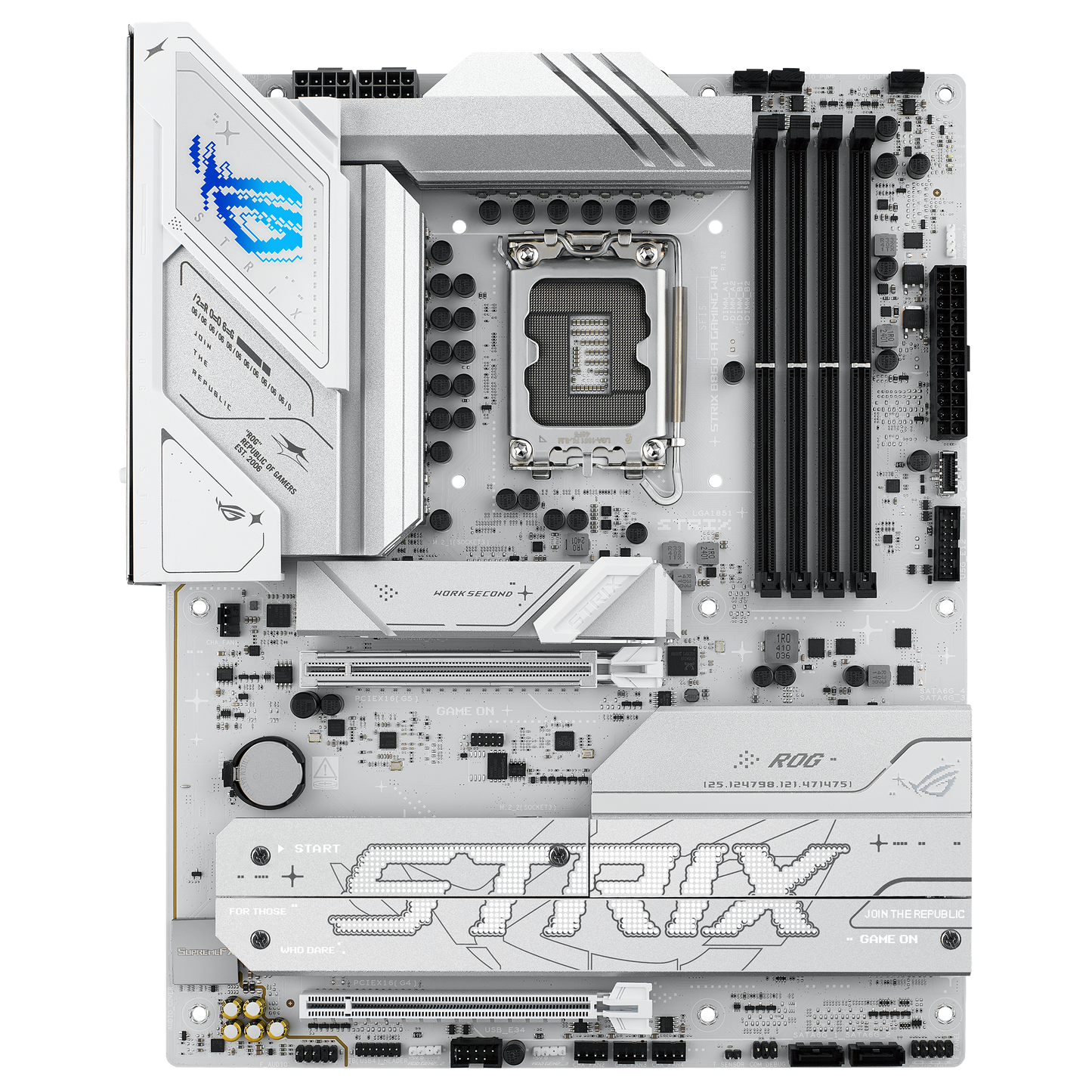 ASUS ROG Strix B860-A Gaming WIFI motherboard product view