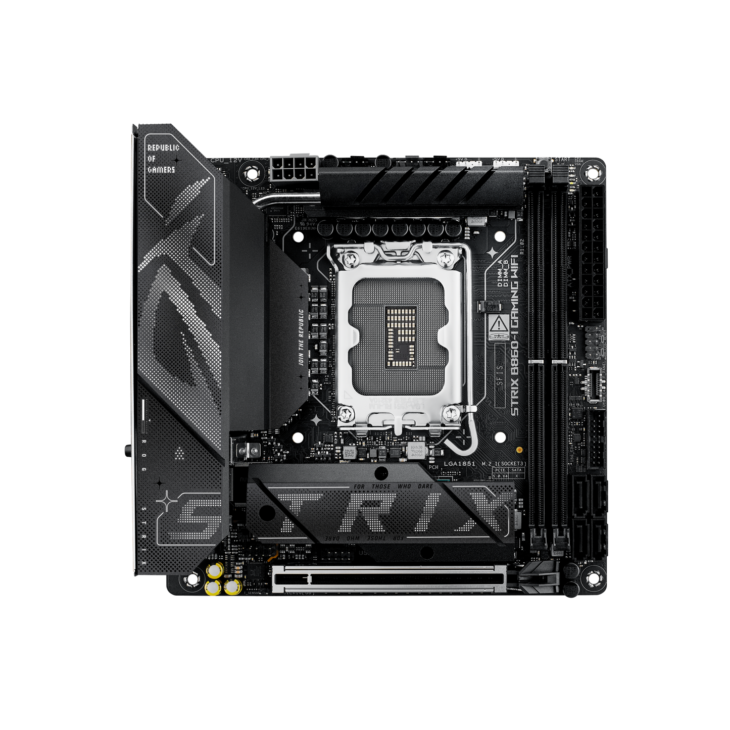 ASUS ROG Strix B860-I Gaming WIFI motherboard product view