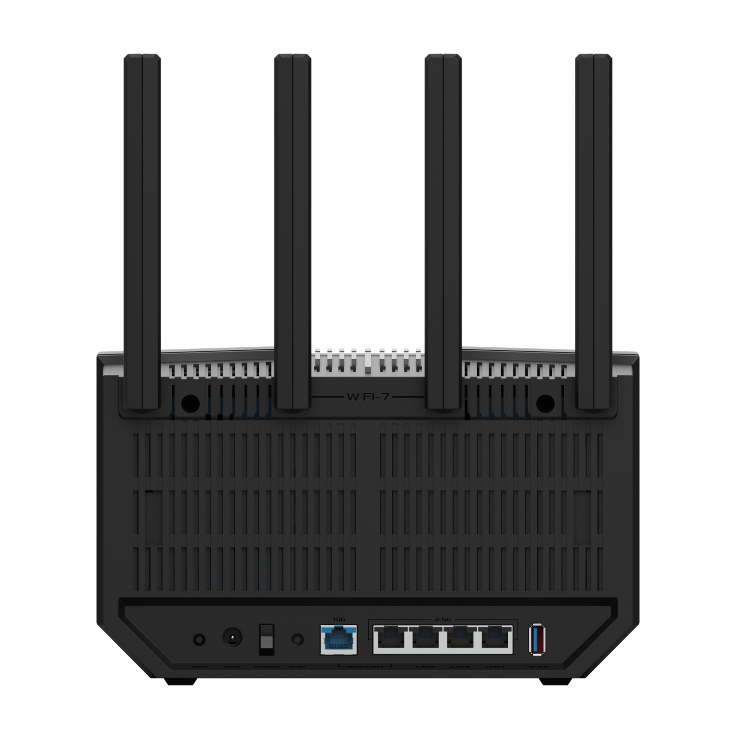 ASUS RT-BE92U WiFi 7 router rear view