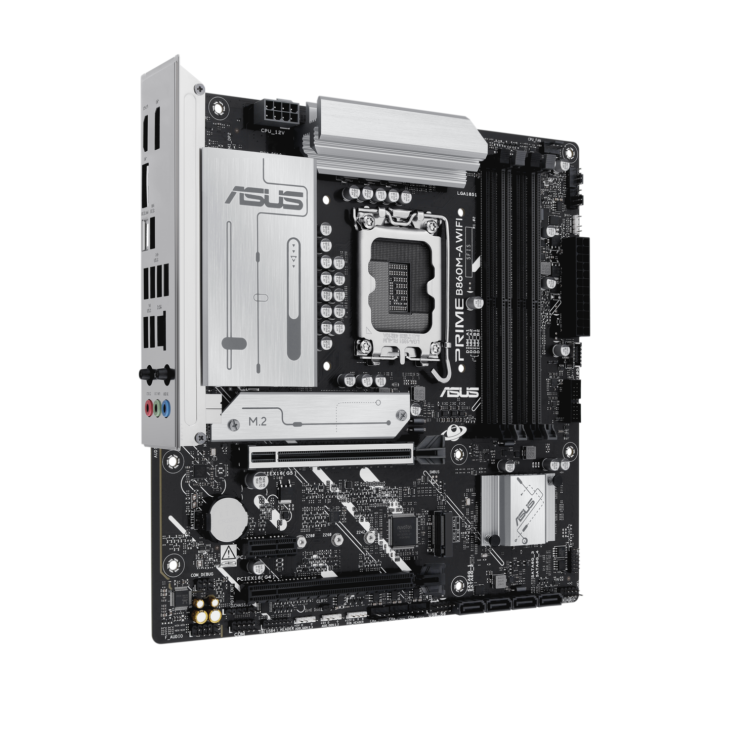 ASUS Prime B860M-A WIFI-CSM motherboard alternate view
