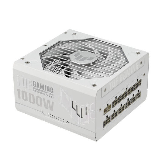 ASUS TUF Gaming 1000W Gold White power supply product view