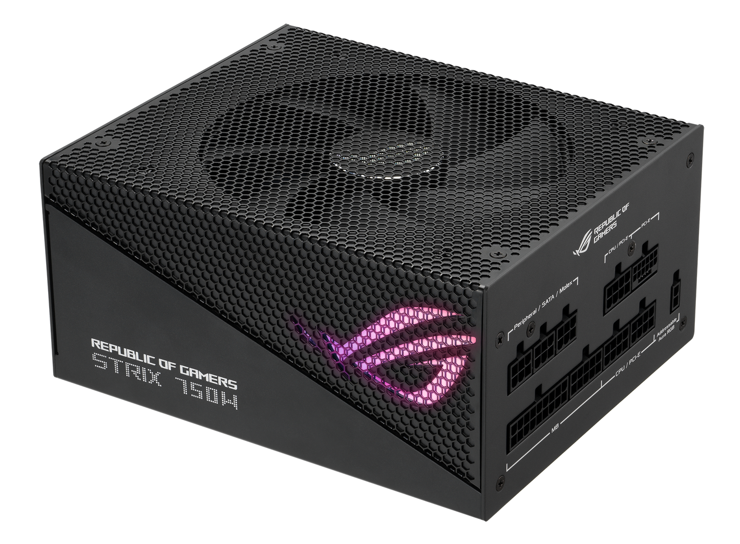 ASUS ROG Strix 750W Gold Aura Edition power supply product view