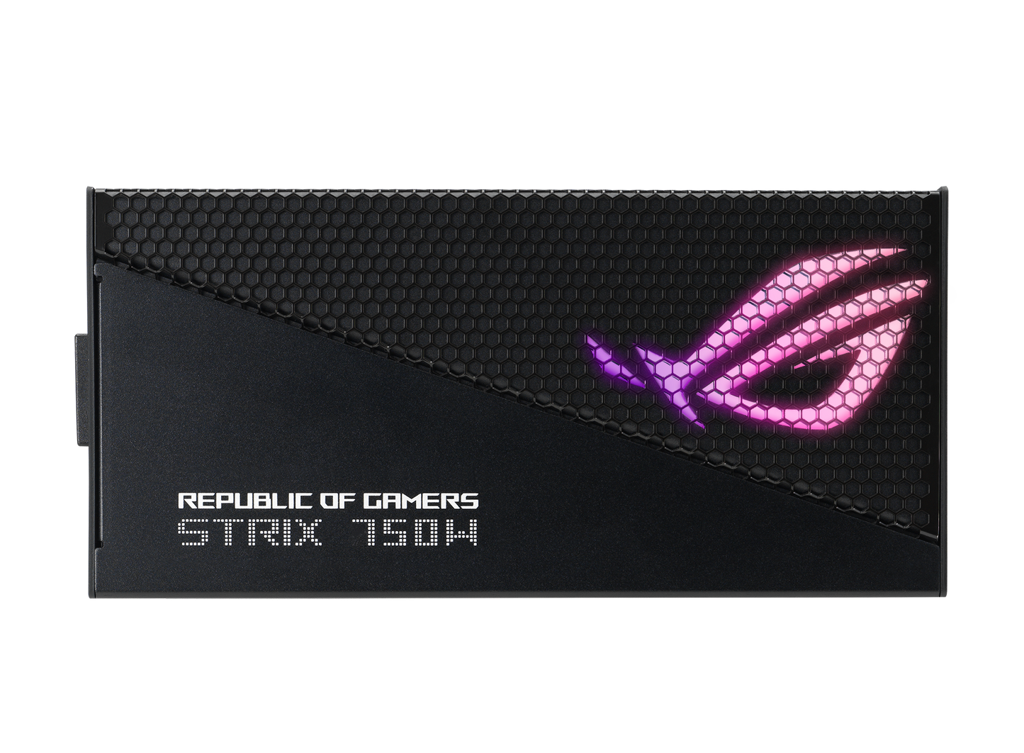 ASUS ROG Strix 750W Gold Aura Edition power supply alternate view