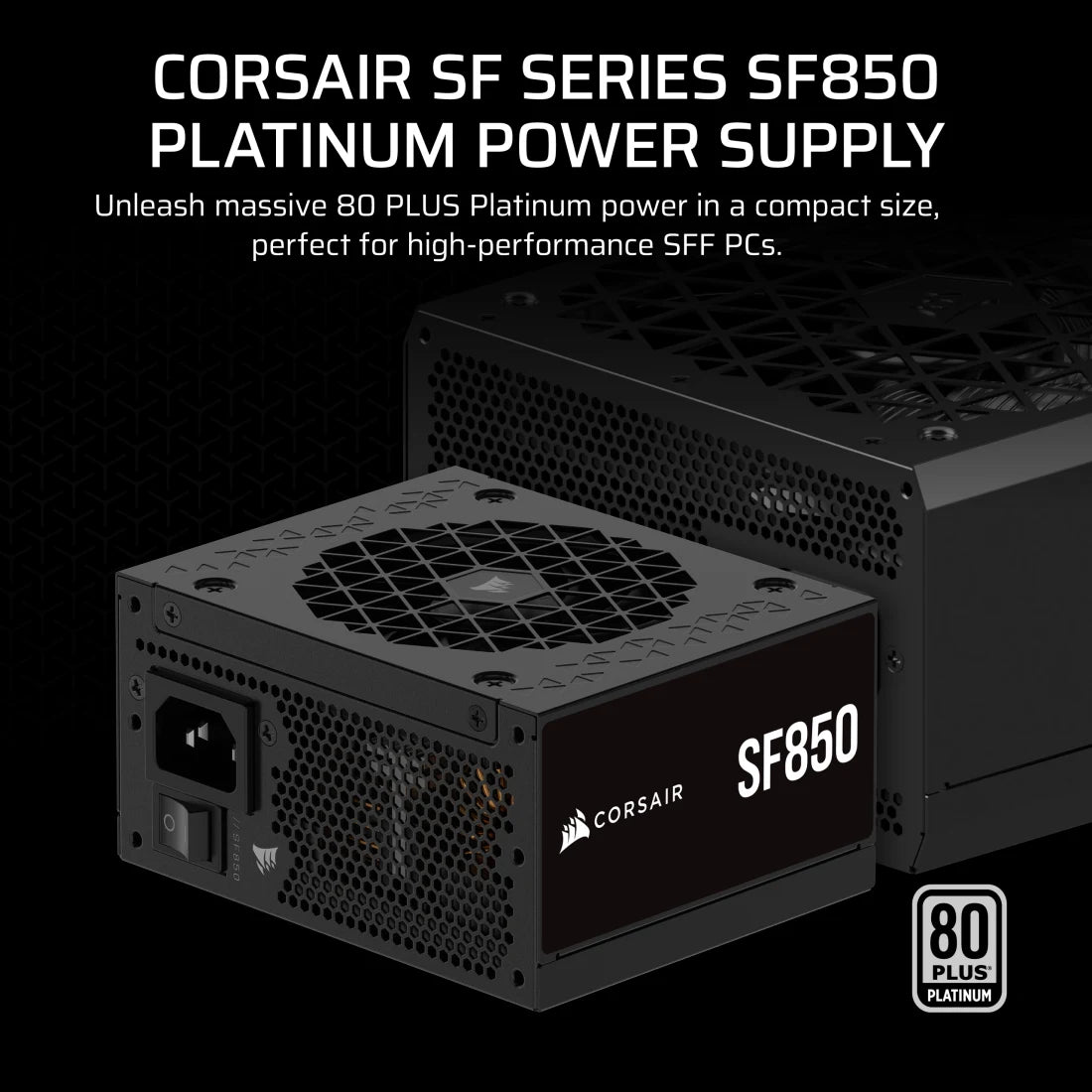 CORSAIR SF850 SFX PSU alternate view