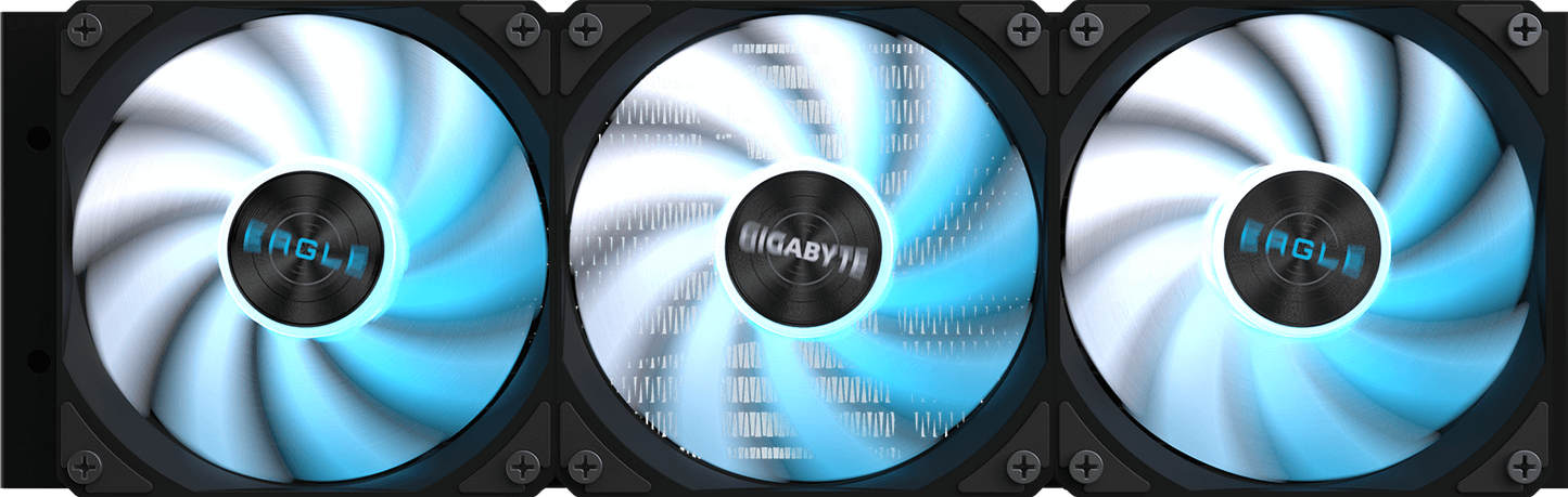 GIGABYTE EAGLE 360 cooler rear view