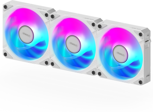 AORUS EZ CHAIN FAN 120 ICE triple pack product view