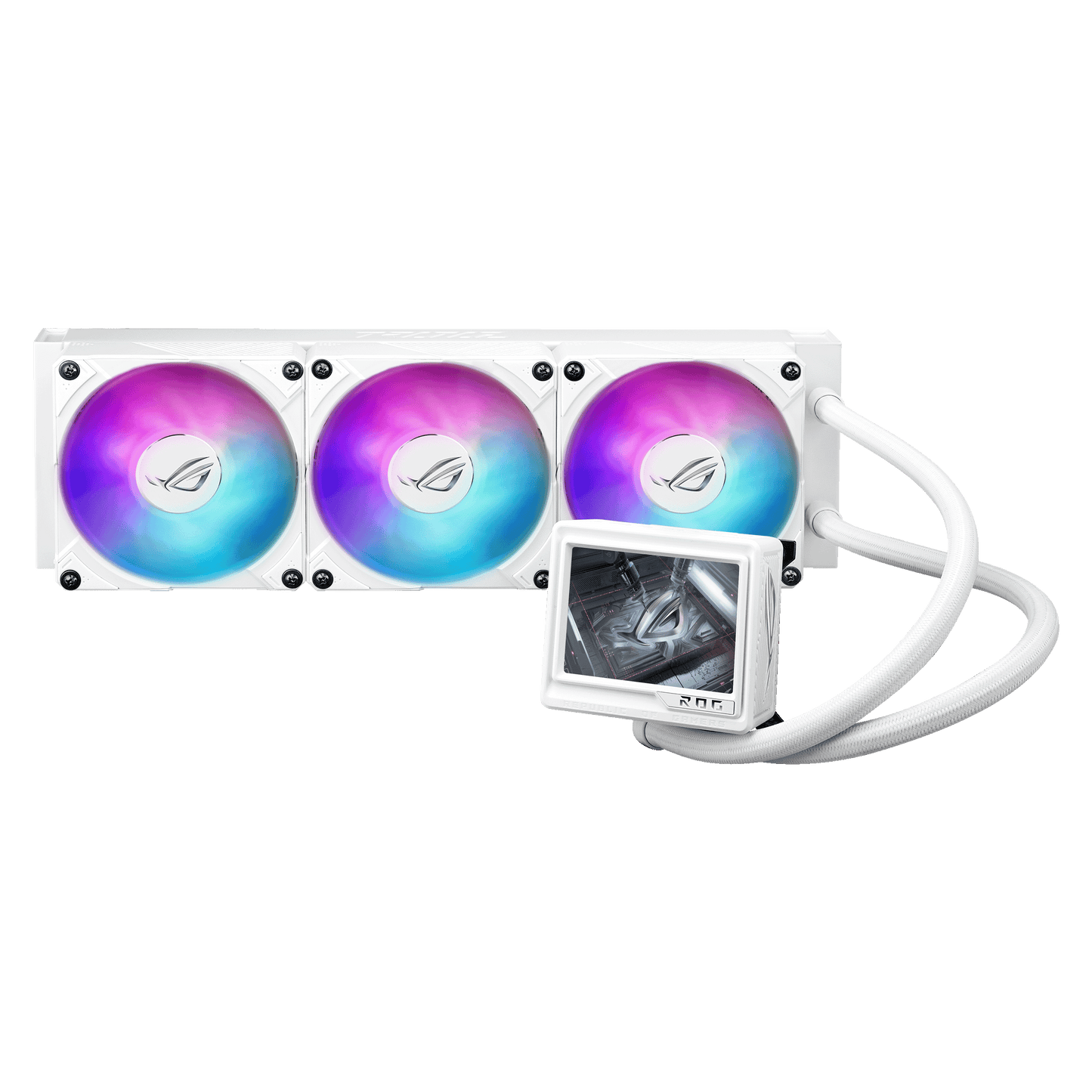 ASUS ROG Ryujin III 360 ARGB Extreme White Edition cooler product view