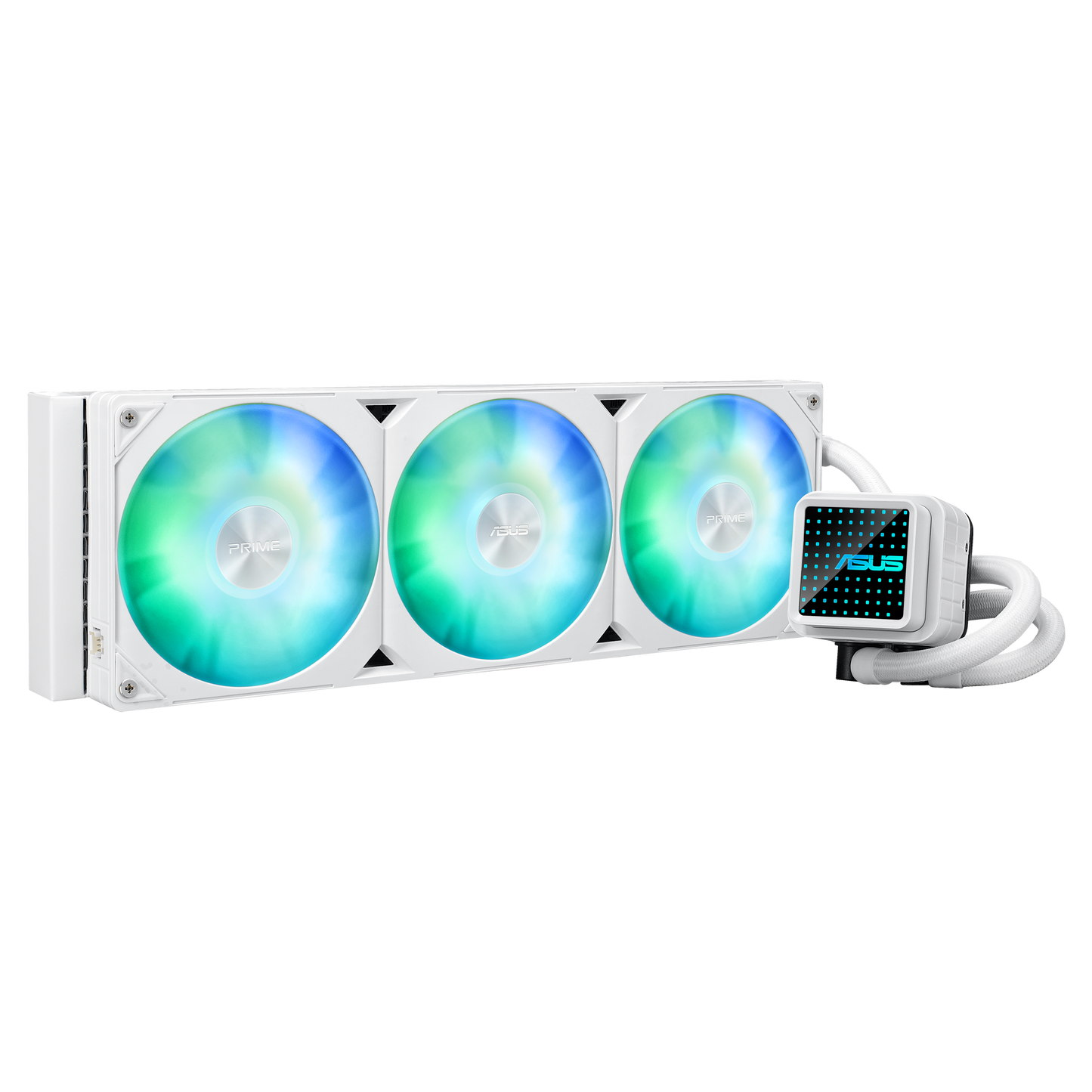 ASUS Prime LC 360 ARGB White Edition cooler alternate view