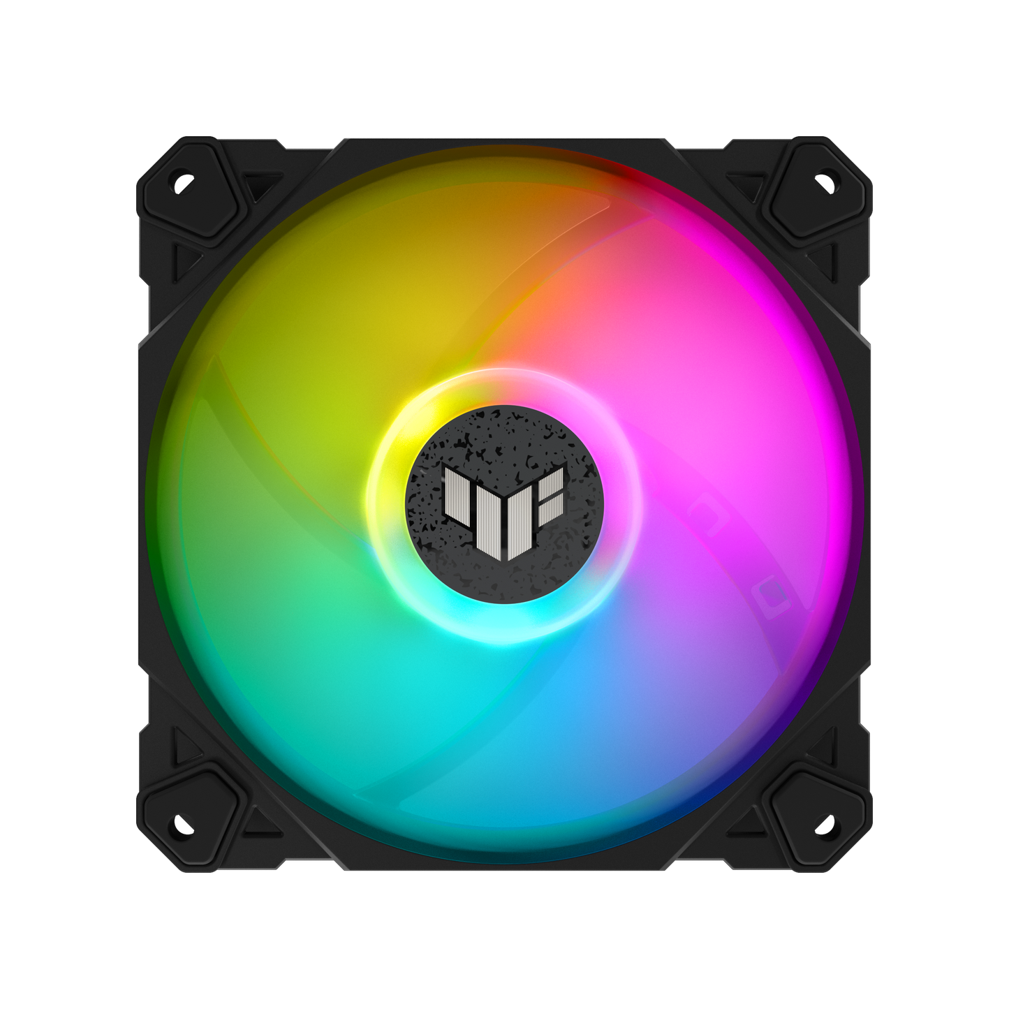 ASUS TUF Gaming TR120 ARGB Reverse black single fan product view