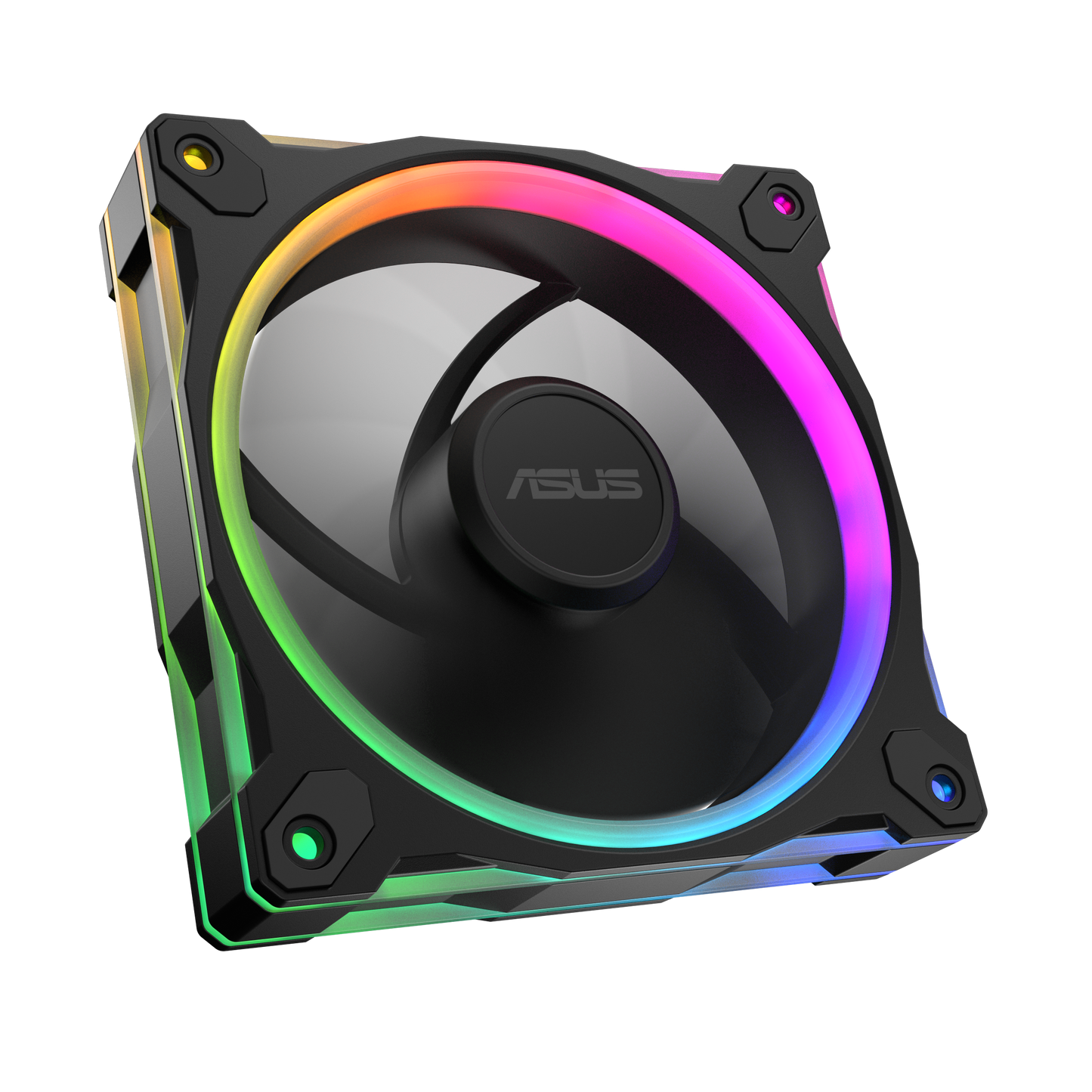 ASUS Prime MR120 ARGB black fan alternate view