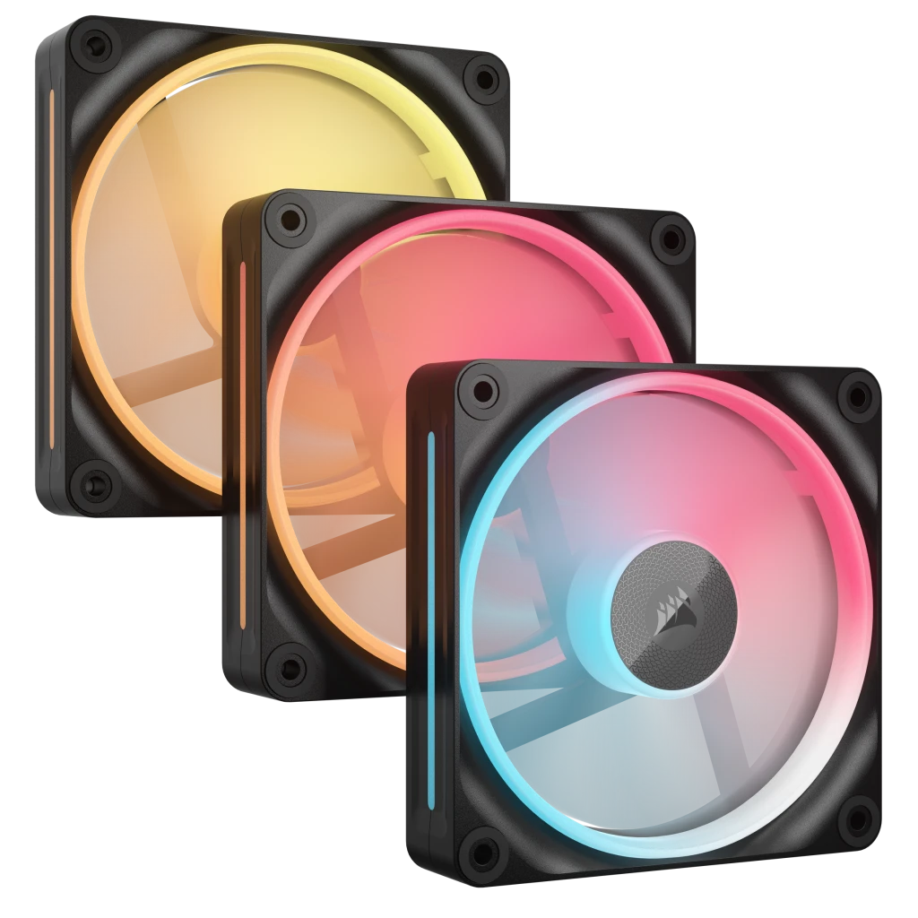 CORSAIR iCUE LINK LX120-R RGB, 120MM RGB FAN - TRIPLE PACK official product image 1