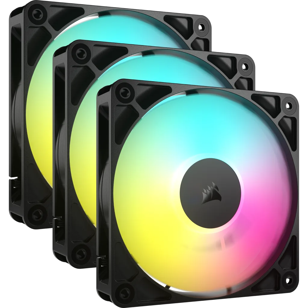 CORSAIR RS120 ARGB 120MM ARGB FAN - TRIPLE PACK official product image 1