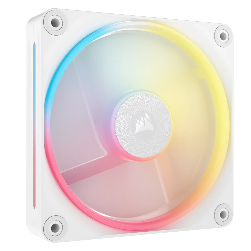 CORSAIR iCUE LINK LX120-R RGB WHITE REVERSE FAN - SINGLE PACK official product image 1