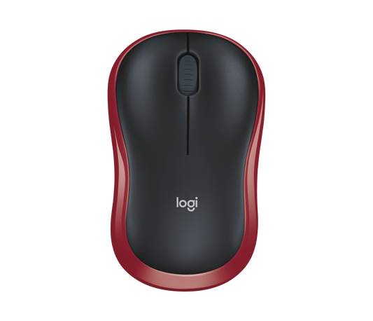 Logitech LOGITECH 910-002503 Wireless Mouse M185 - Red official image 1