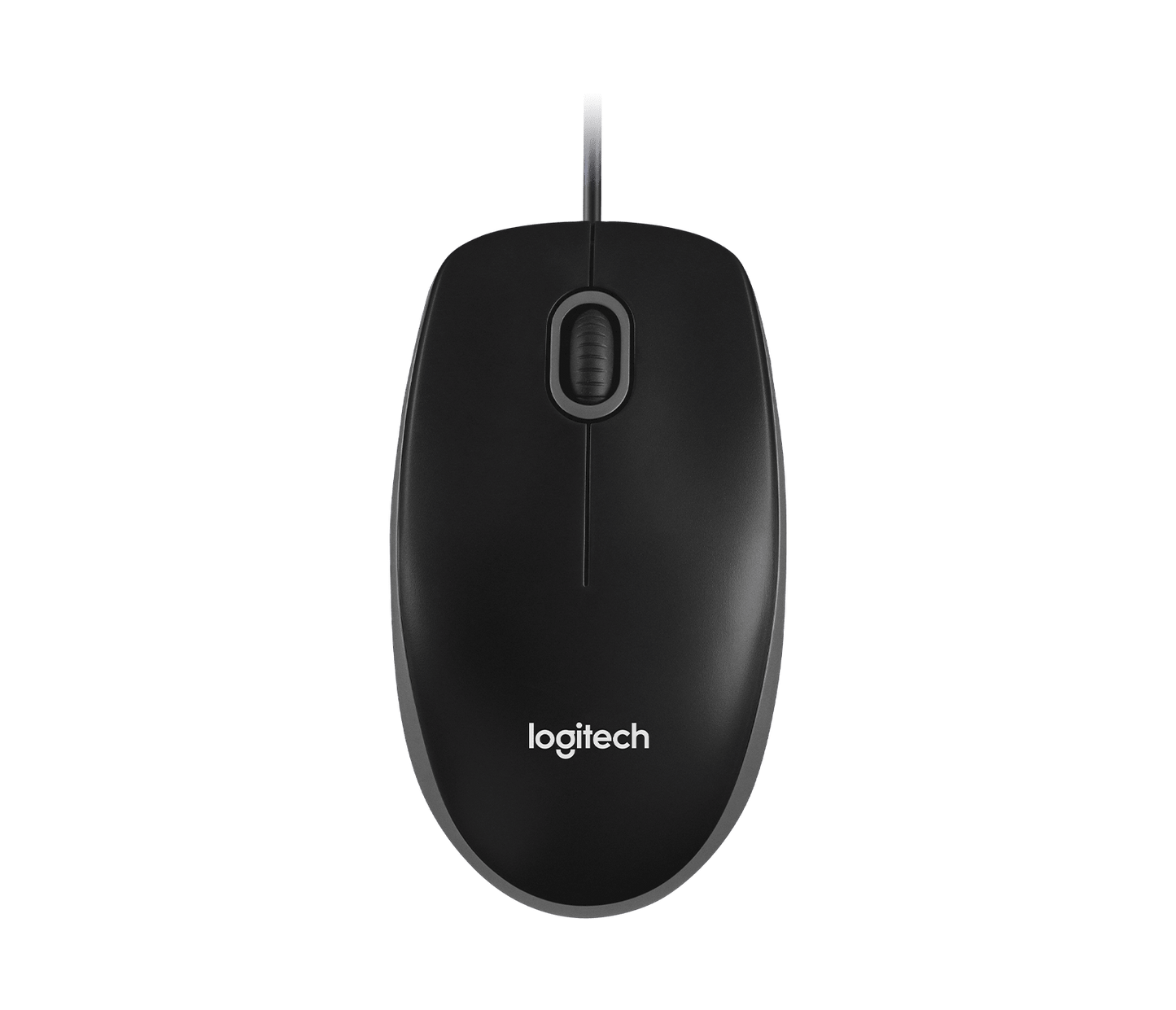 Logitech Wired Mouse B100 - Black official image 1