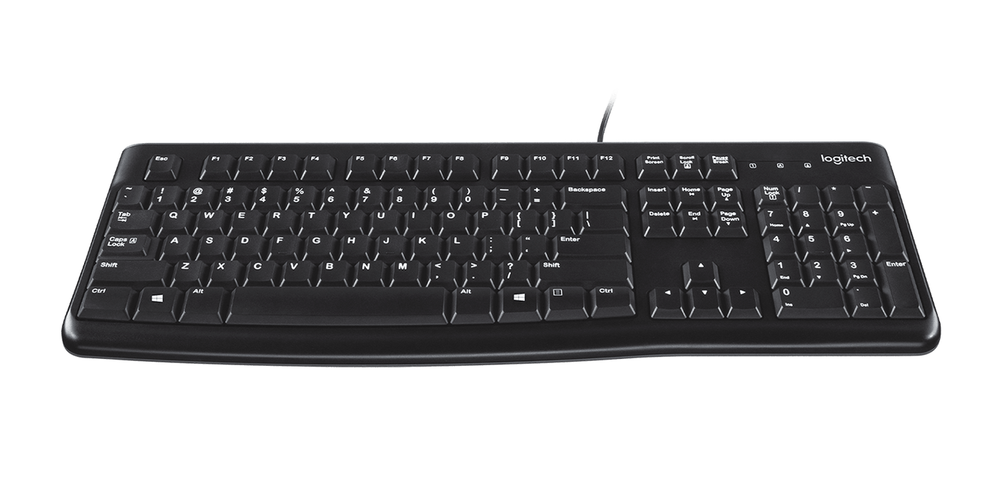 Logitech Keyboard K120 - Black official image 2