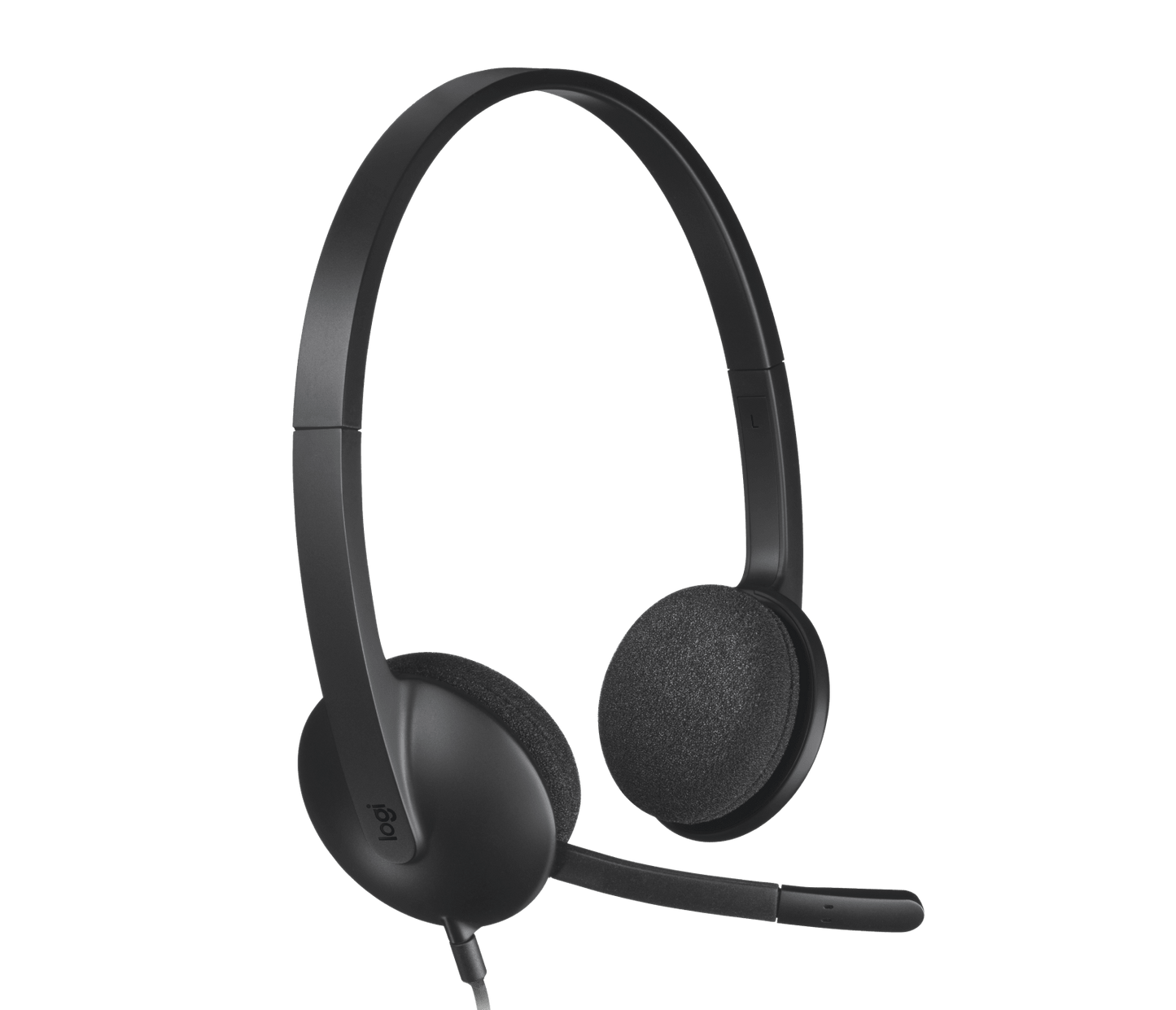 Logitech LOGITECH 981-000477 USB Headset H340 - Black official image 1