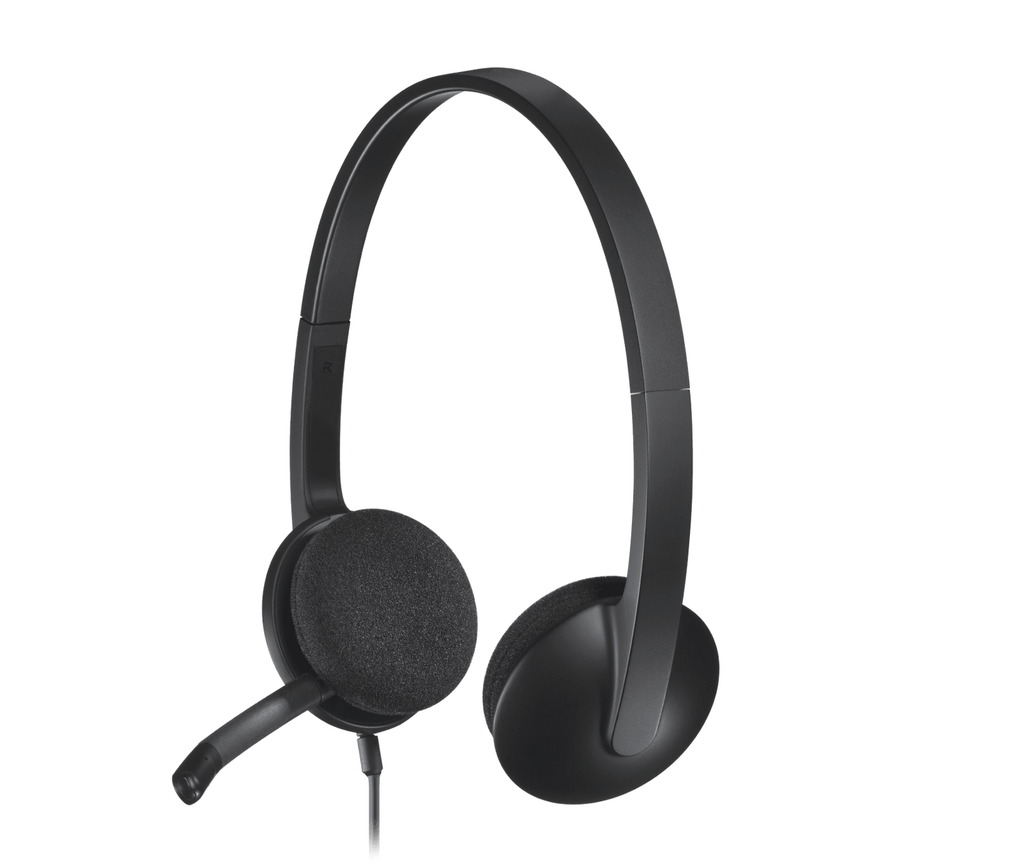 Logitech LOGITECH 981-000477 USB Headset H340 - Black official image 2