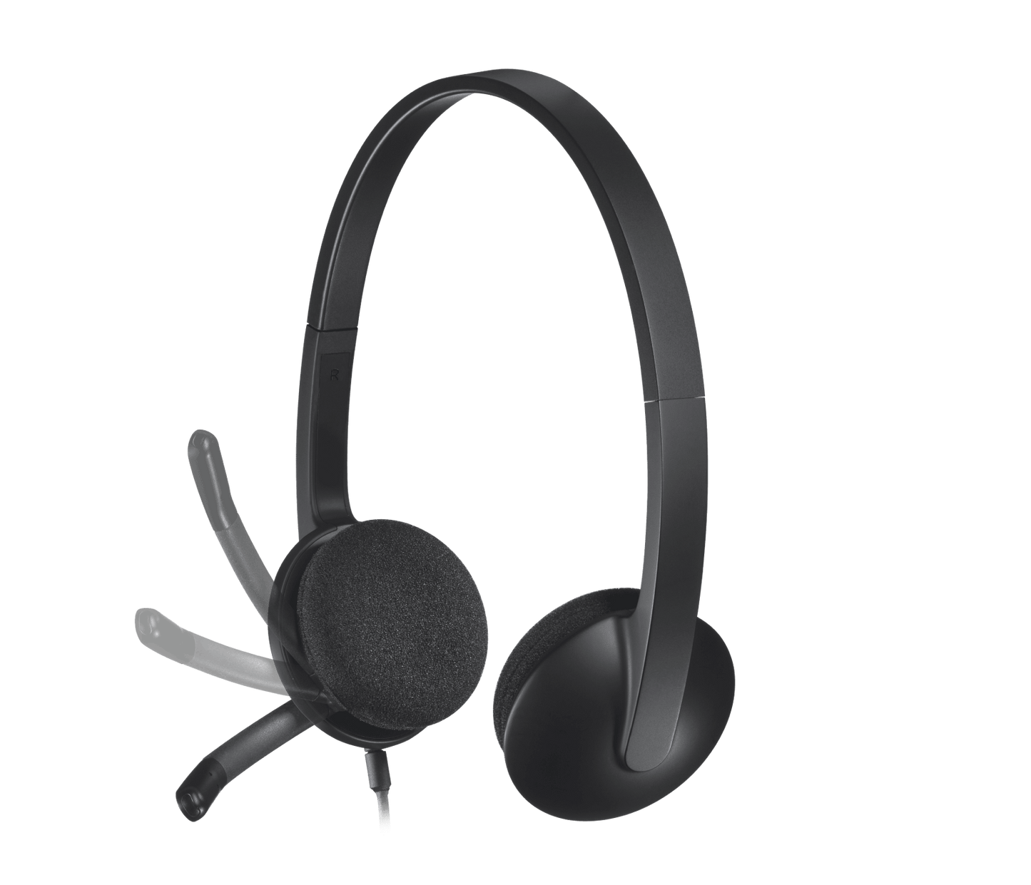 Logitech LOGITECH 981-000477 USB Headset H340 - Black official image 3