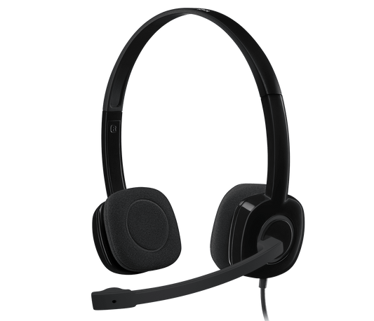 Logitech Stereo Headset H151 - Black official image 1