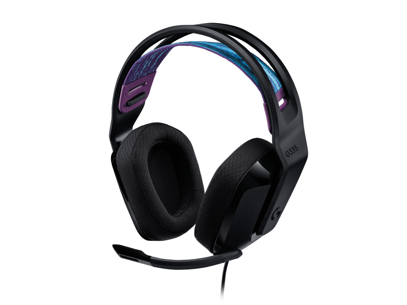 Logitech HEADSET PC-G335 Wired Gaming - BLACK official image 1