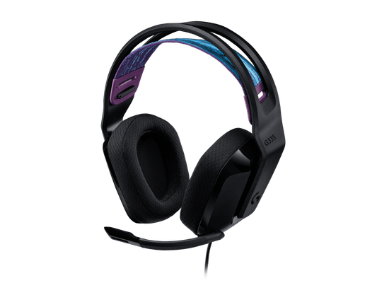 Logitech HEADSET PC-G335 Wired Gaming - BLACK official image 1
