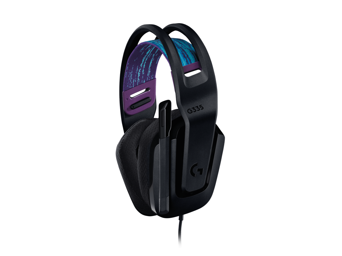 Logitech HEADSET PC-G335 Wired Gaming - BLACK official image 2