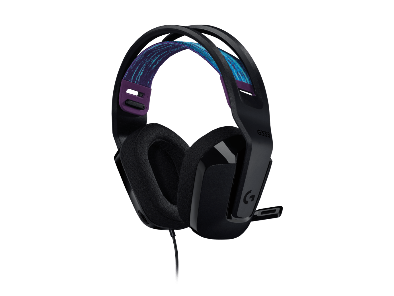 Logitech HEADSET PC-G335 Wired Gaming - BLACK official image 3