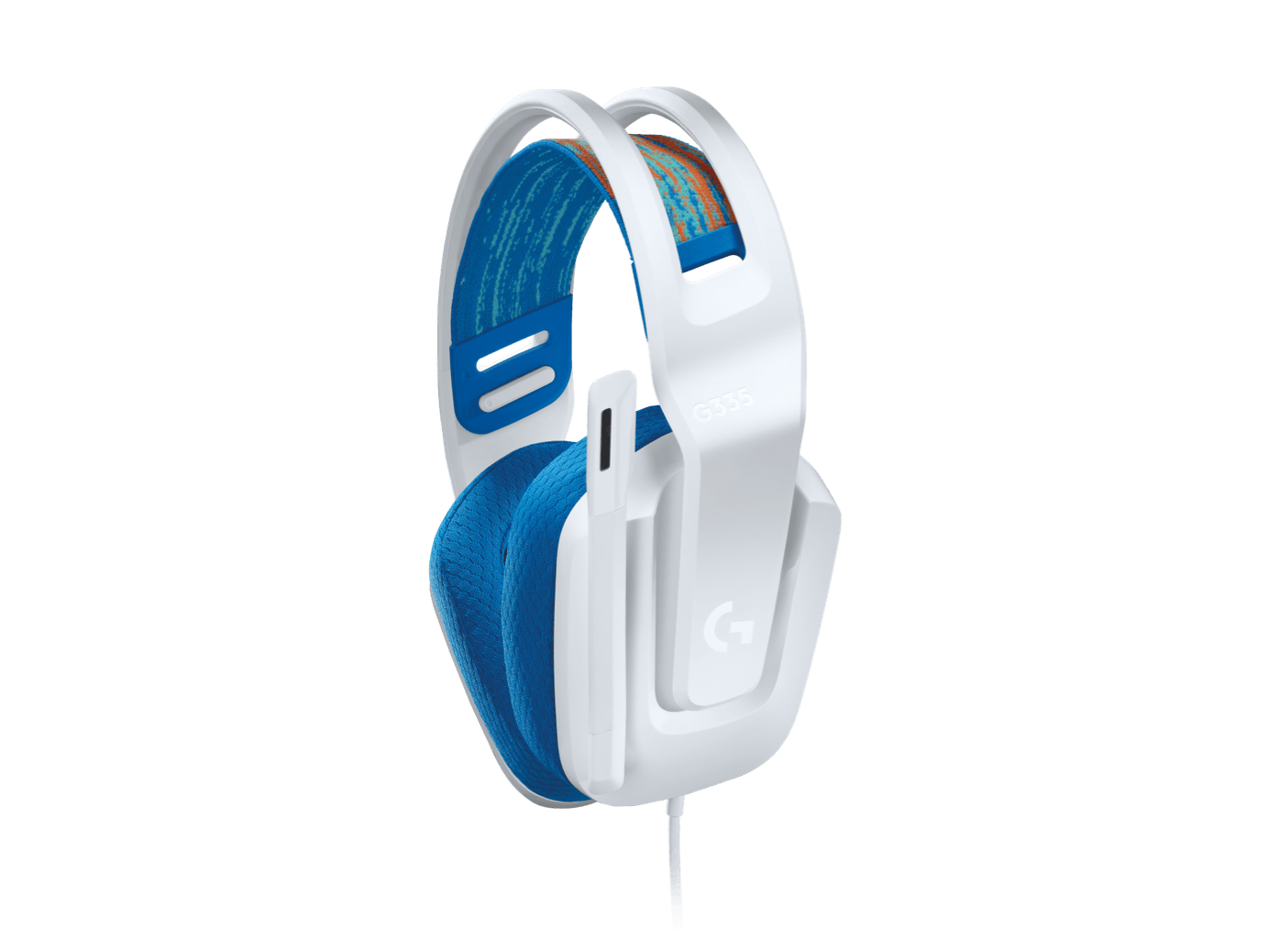 Logitech HEADSET PC-G335 Wired Gaming - WHITE official image 2