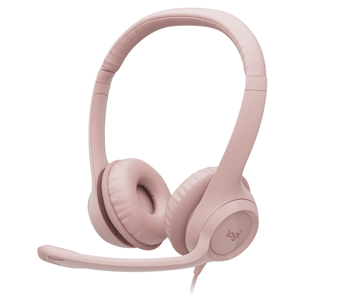 Logitech USB Headset H390 - Rose official image 1