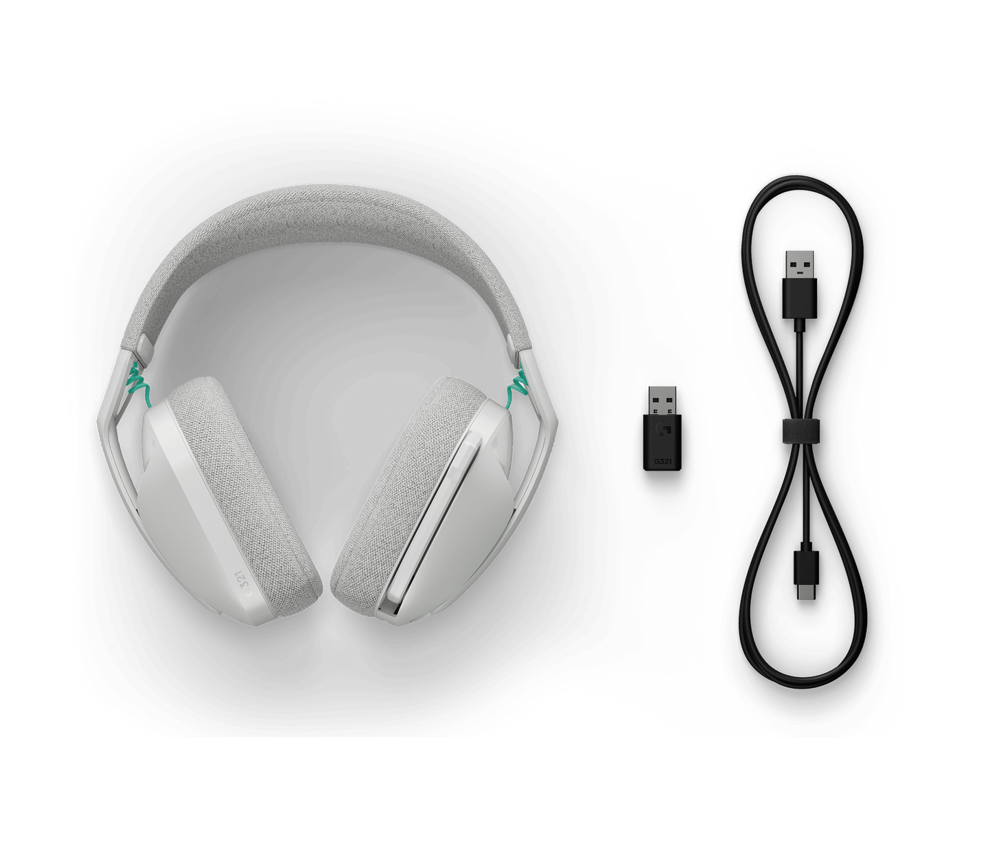 Logitech HEADSET PC-G321 LIGHTSPEED - WHITE official image 3