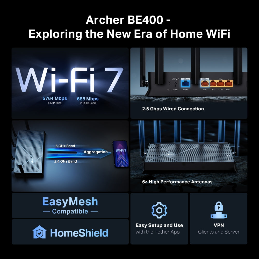 TP-Link Archer BE400 official image 1