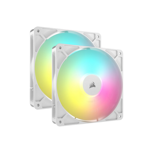 CORSAIR RS140 ARGB 140mm ARGB FAN WHITE - DUAL PACK