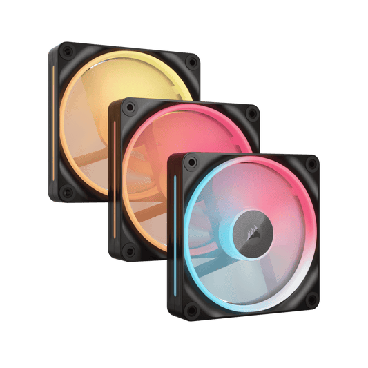 CORSAIR iCUE LINK LX120-R RGB, 120MM RGB FAN - TRIPLE PACK