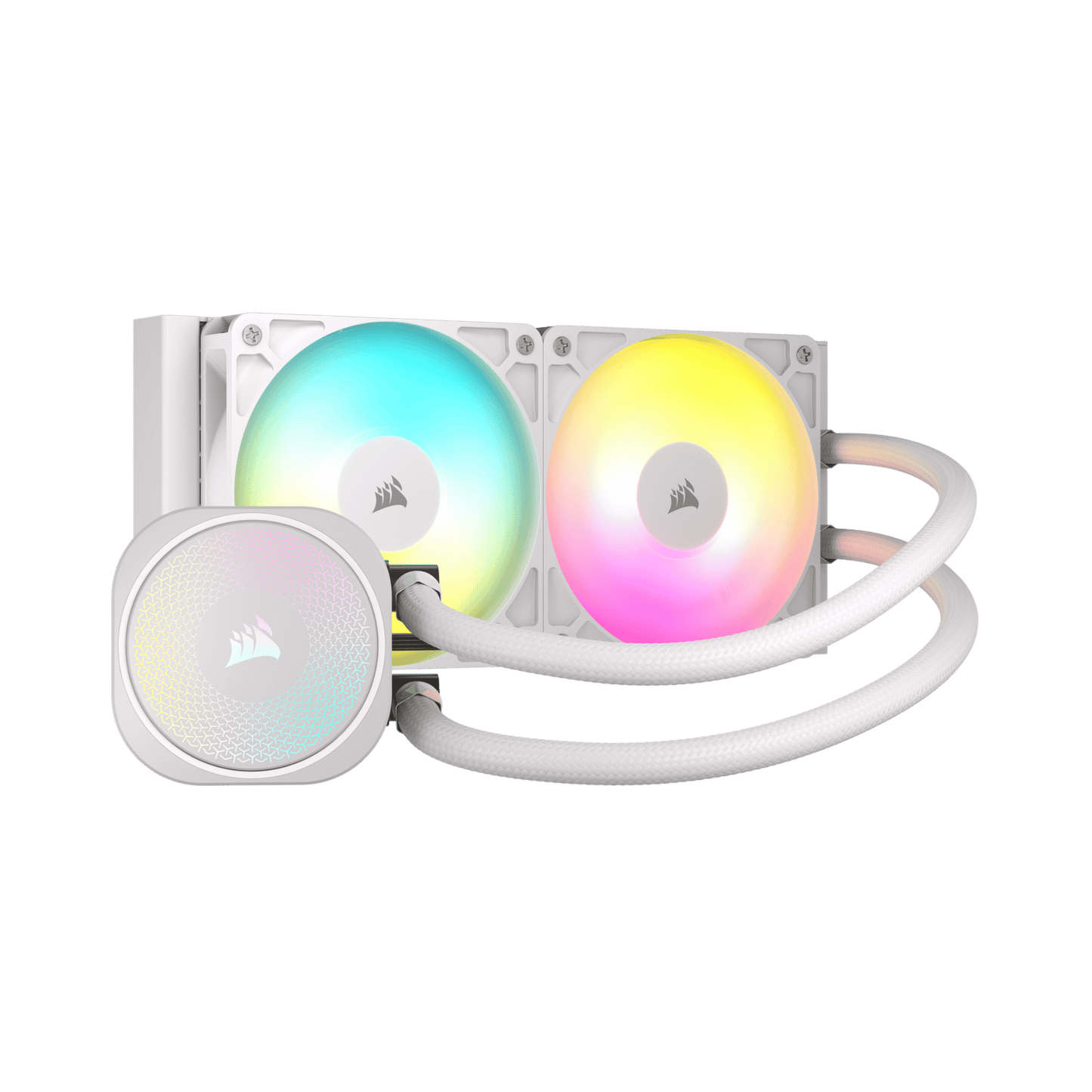 CORSAIR NAUTILUS 240 ARGB 240MM LIQUID CPU COOLER - WHITE