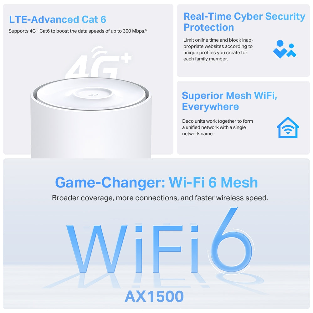 TP-Link Deco X10-4G(1-pack) official image 1