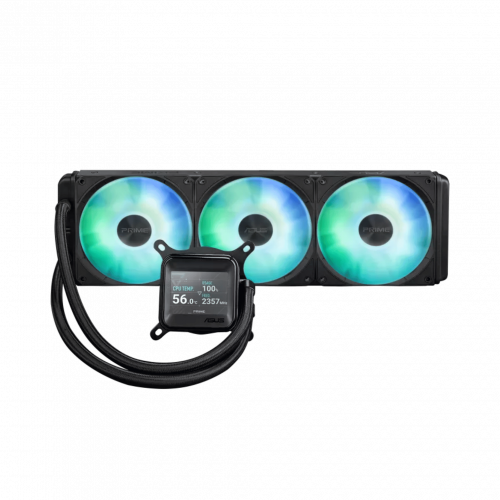 ASUS PRIME LC 360 ARGB LCD//AIO COOLER, ASETEK, ARGB FAN, 2.3" LCD