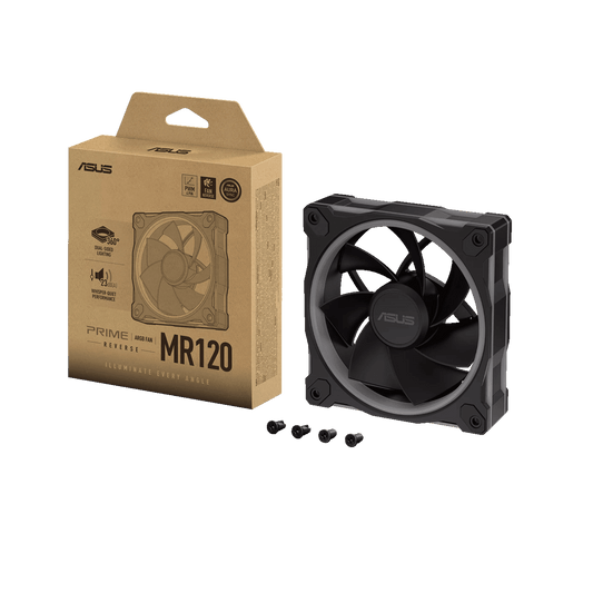 ASUS PRIME MR120 FAN ARGB REVERSE BLACK
