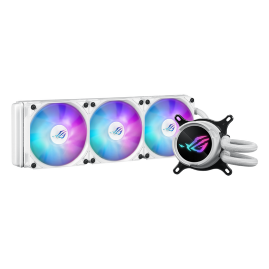 ASUS ROG STRIX LC III 360 ARGB WHT//AIO COOLER,ASETEK,SIGRID V2, ARGB