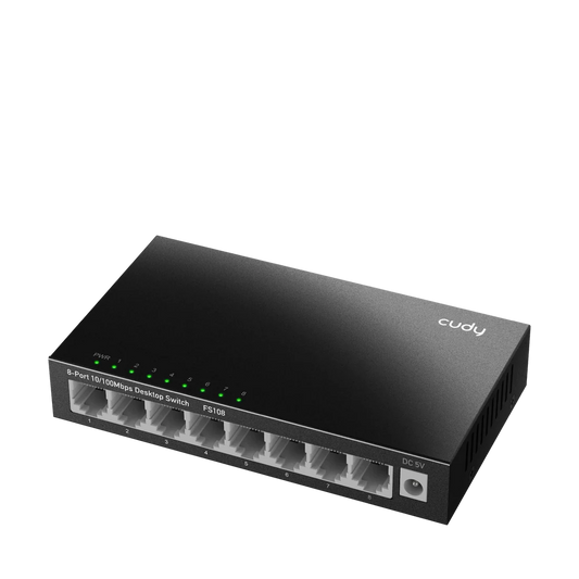 Cudy FS108 - 8-Port 10/100 Mbps Desktop Switch
