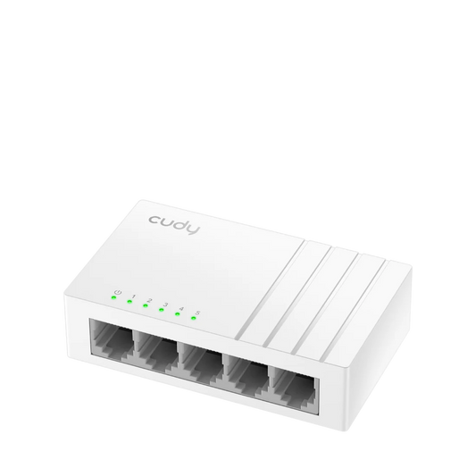 Cudy FS105D - 5-Port 10/100 Mbps Unmanaged Switch
